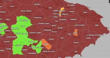 situacion del coronavirus en la comarca a 28 de enero de 2022