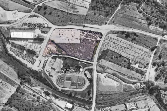 Imagen: Terreno para la construcción del ecoparque en Calp