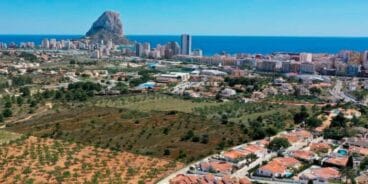 Terrenos para el segundo instituto de Calp