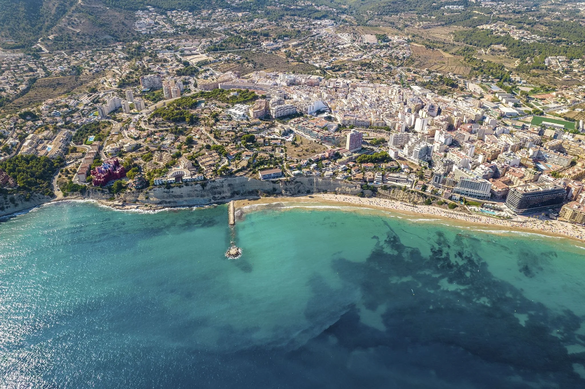 vista panoramica de calp