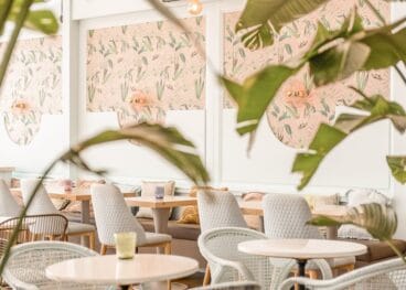 Bonito y acogedor interior de Ammos