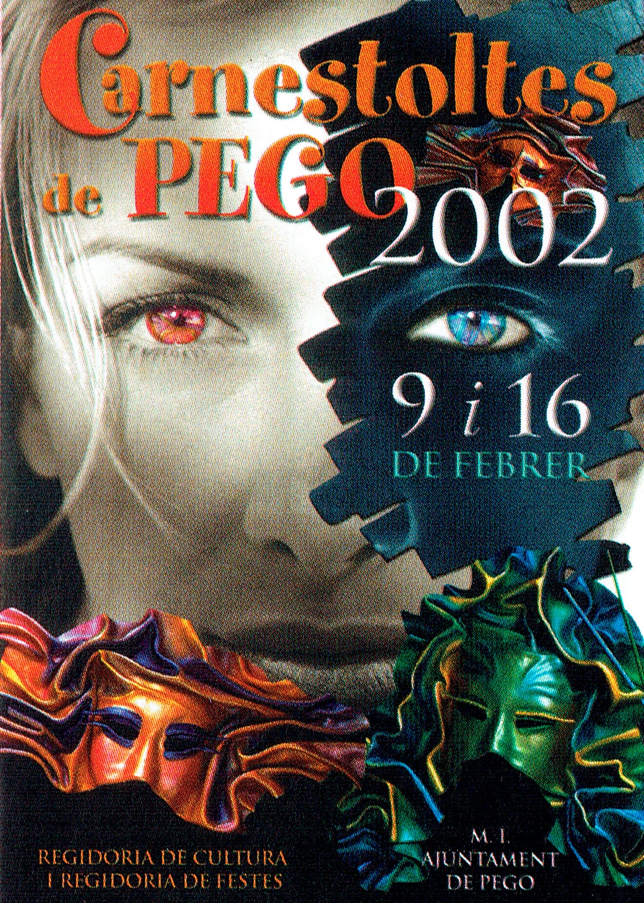 Cartel de Carnestoltes de David Ignacio - Arxiu Municipal de Pego