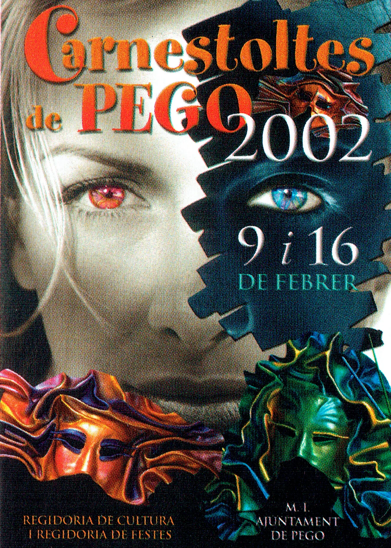 Cartel de Carnestoltes de David Ignacio - Arxiu Municipal de Pego