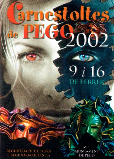 Cartel de Carnestoltes de David Ignacio – Arxiu Municipal de Pego