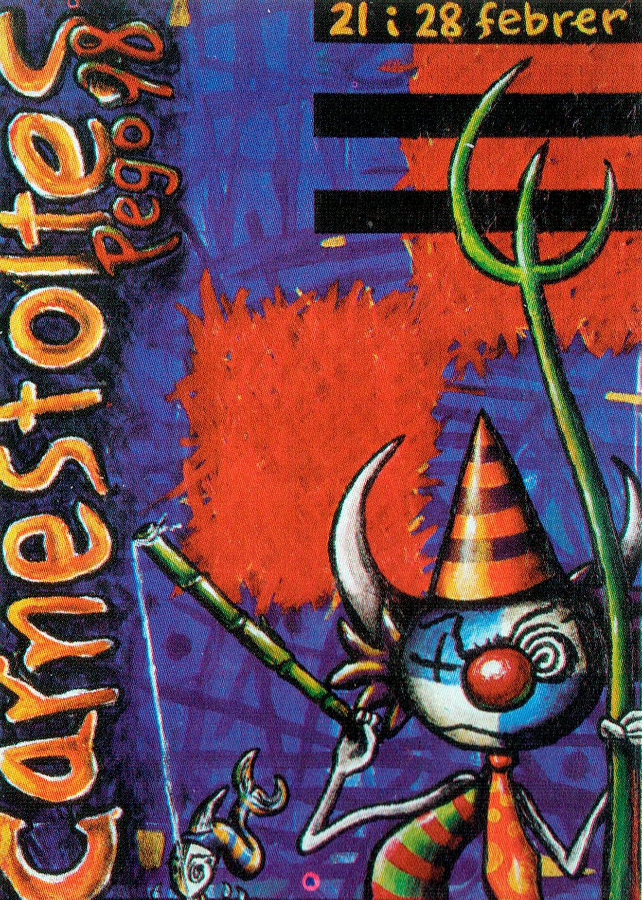 Cartel de Carnestoltes de José Añó - Arxiu Municipal de Pego