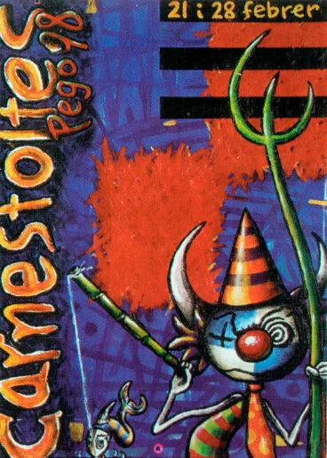 Cartel de Carnestoltes de José Añó – Arxiu Municipal de Pego