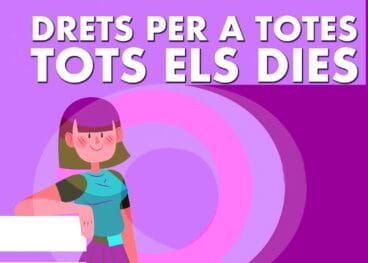 Cartel ‘Drets per a totes tots els dies’ de Pedreguer