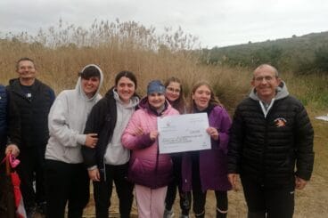 Colla de colls verds ganadora por retirar más residuos del rio Bullent