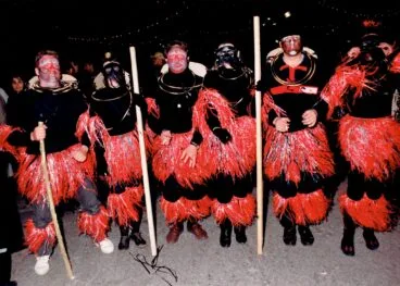 Desfile de carnaval en 1992