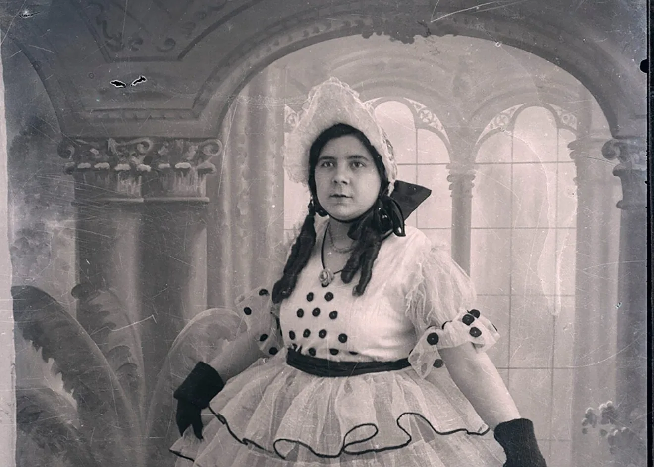 Disfraz de carnaval de los años 30