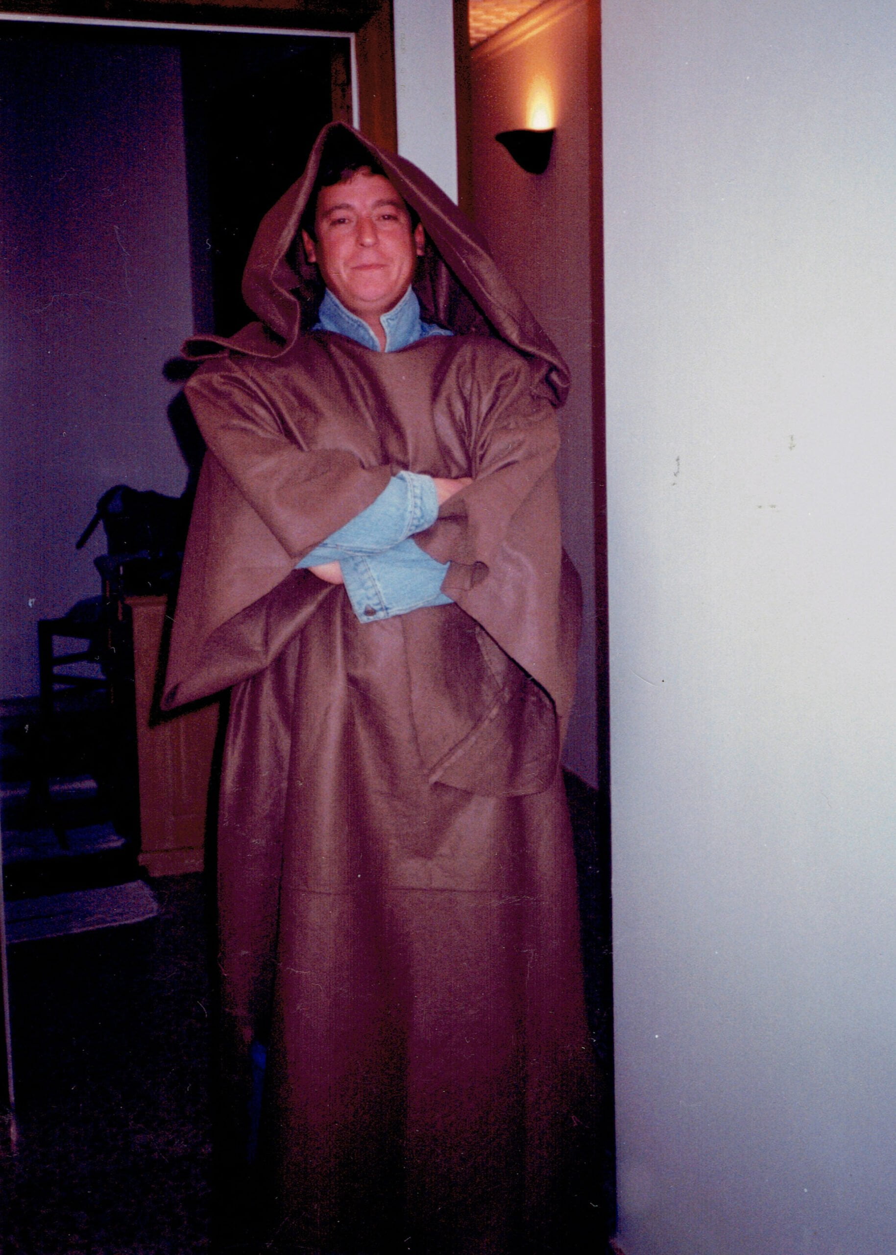 Disfraz de Jedi en 1994