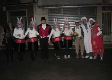 Disfraz grupal en 2014