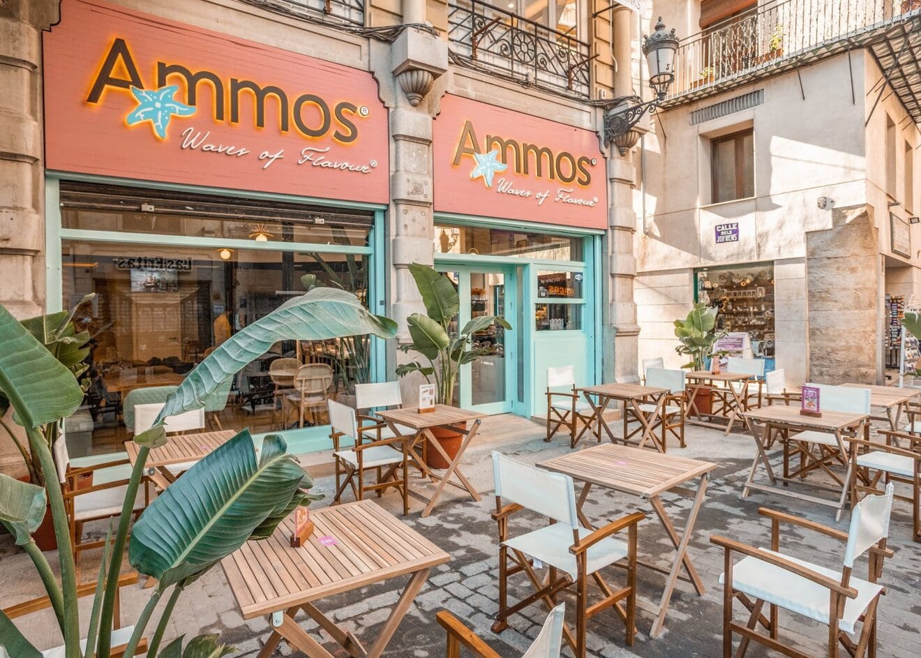 Fachada de Ammos Valencia