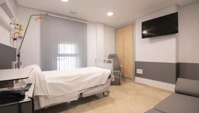 Einzelzimmer im San Carlos Krankenhaus, HLA-Gruppe