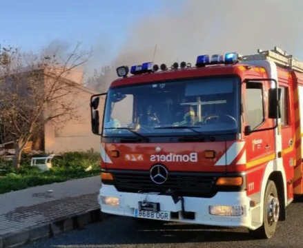 imagen archivo camion de bomberos denia