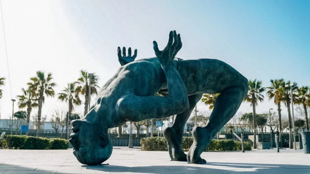 Imagen: La escultura El Gigante de Sal