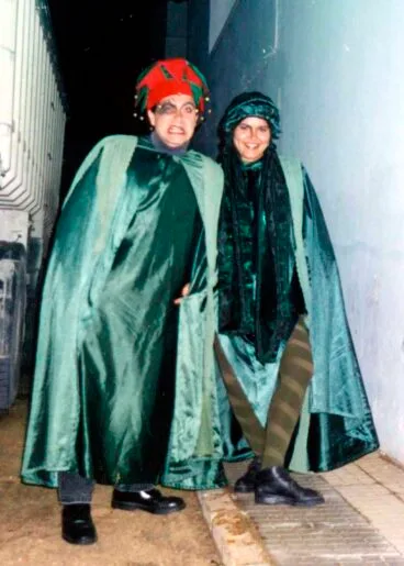 Pareja en el Carnestoltes de 2001