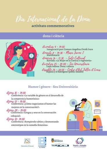 Programa dia de la dona Benissa