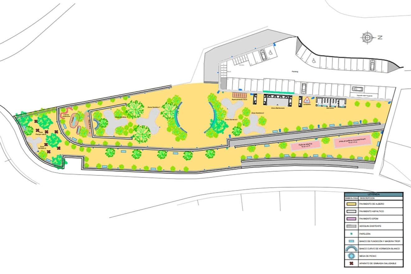 Proyecto de la zona al aire libre acondicionada de Beniver