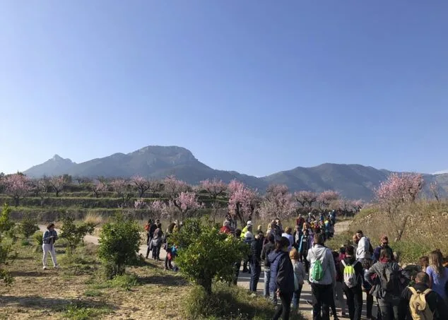 Imagen: Ruta senderista durante el Feslalí 2020