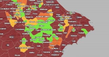 situacion del coronavirus en los municipios de la marina alta