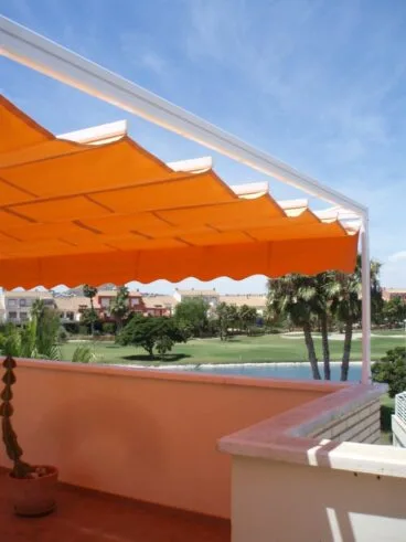 Toldos de terraza de Alucardona
