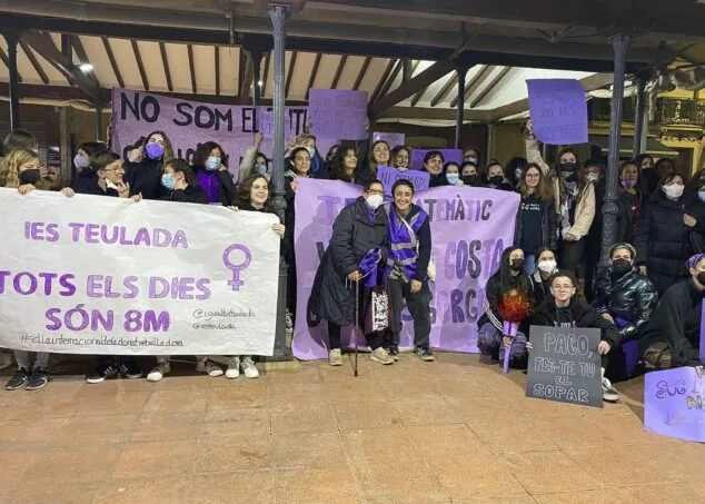 Imagen: 8M en Pedreguer 05