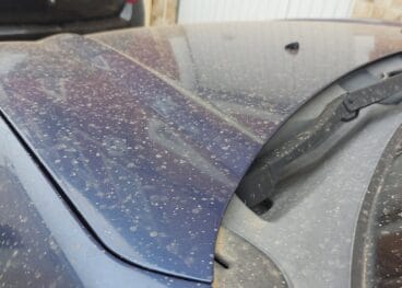 Barro sobre los coches