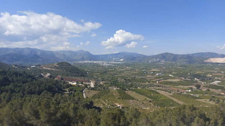 Bella Rotja desde lo alto de Montepego