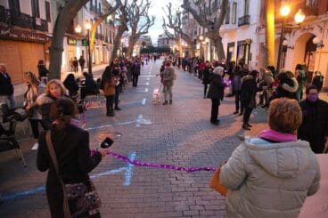 Cadena de Mujeres en Dénia 8M 2022 02