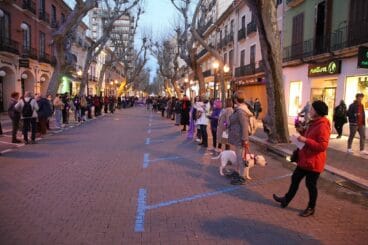 Cadena de Mujeres en Dénia 8M 2022 03