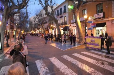Cadena de Mujeres en Dénia 8M 2022 04