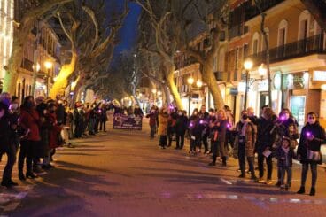 Cadena de Mujeres en Dénia 8M 2022 09