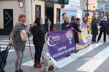 Cadena de Mujeres en Dénia 8M 2022 11