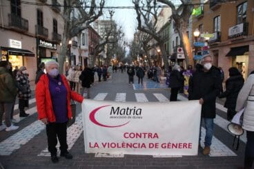 Cadena de Mujeres en Dénia 8M 2022 14