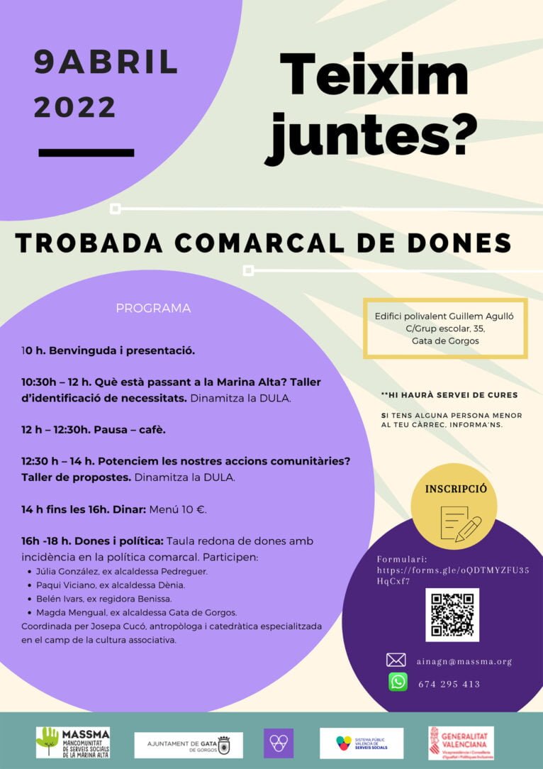 Cartel del Encuentro de Mujeres de la Massma