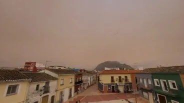 Cielo en la Marina Alta, lunes 15 marzo 2022