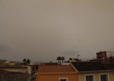 Cielo oscuro en la comarca