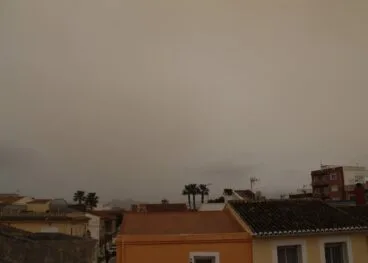 Cielo oscuro en la comarca