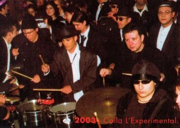 Colla l'Experimental in the Pinyata von 2003 – Stadtarchiv von Pego