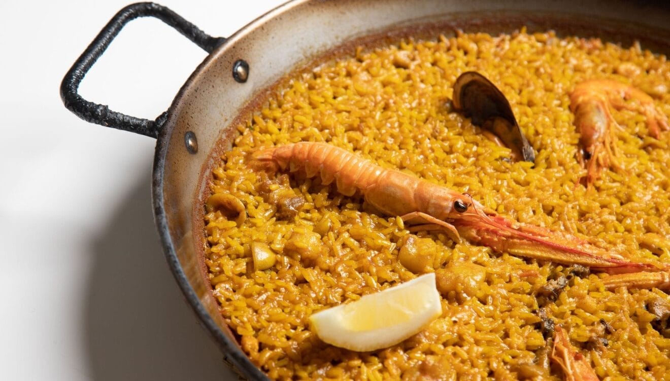 Comer paella en Dénia