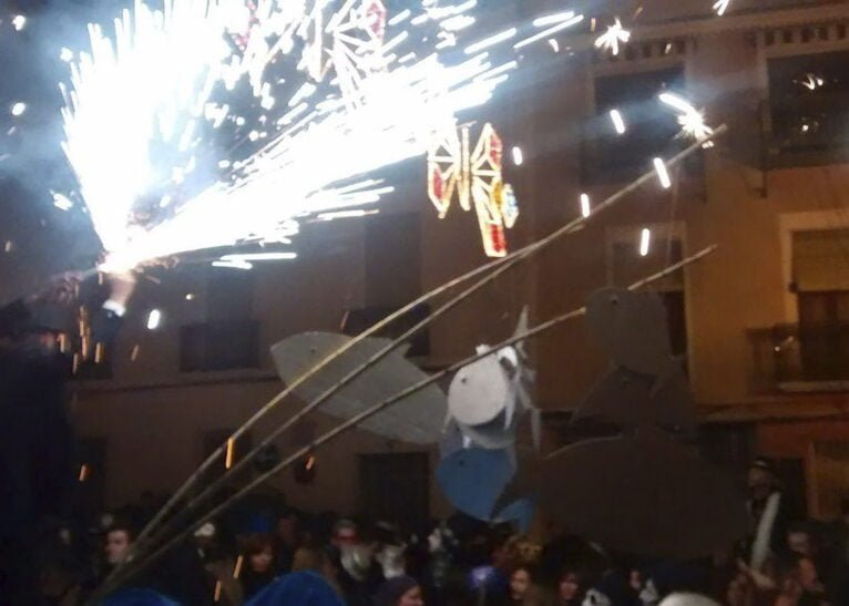 Correfocs en Pego