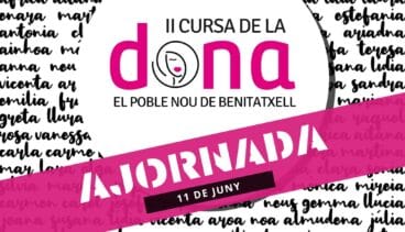 Cursa de la dona aplazada en Benitatxell