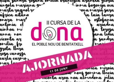 cursa de la dona aplazada para el 11 de junio en benitatxell