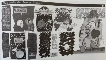 Décima página cómic ‘Més enllà de Jesús Pobre’, El Persa