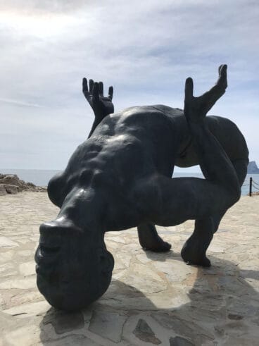 El Gigante de Sal ya en Teulada-Moraira