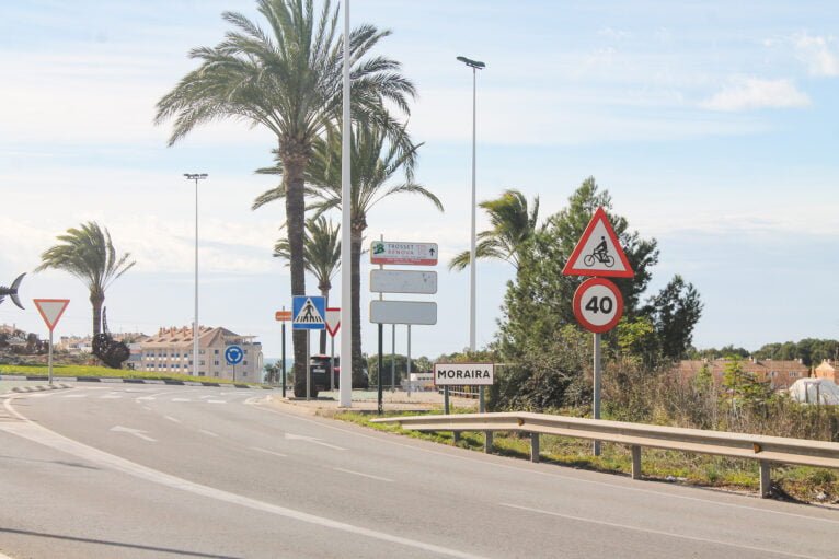 Entrada de Moraira