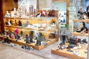 Escaparate de Calzados Marsal