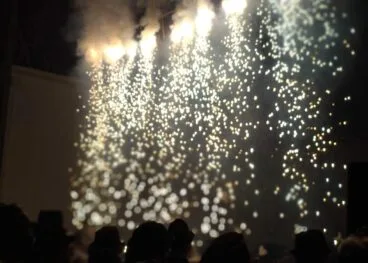 Zuschauer am Ende der Party