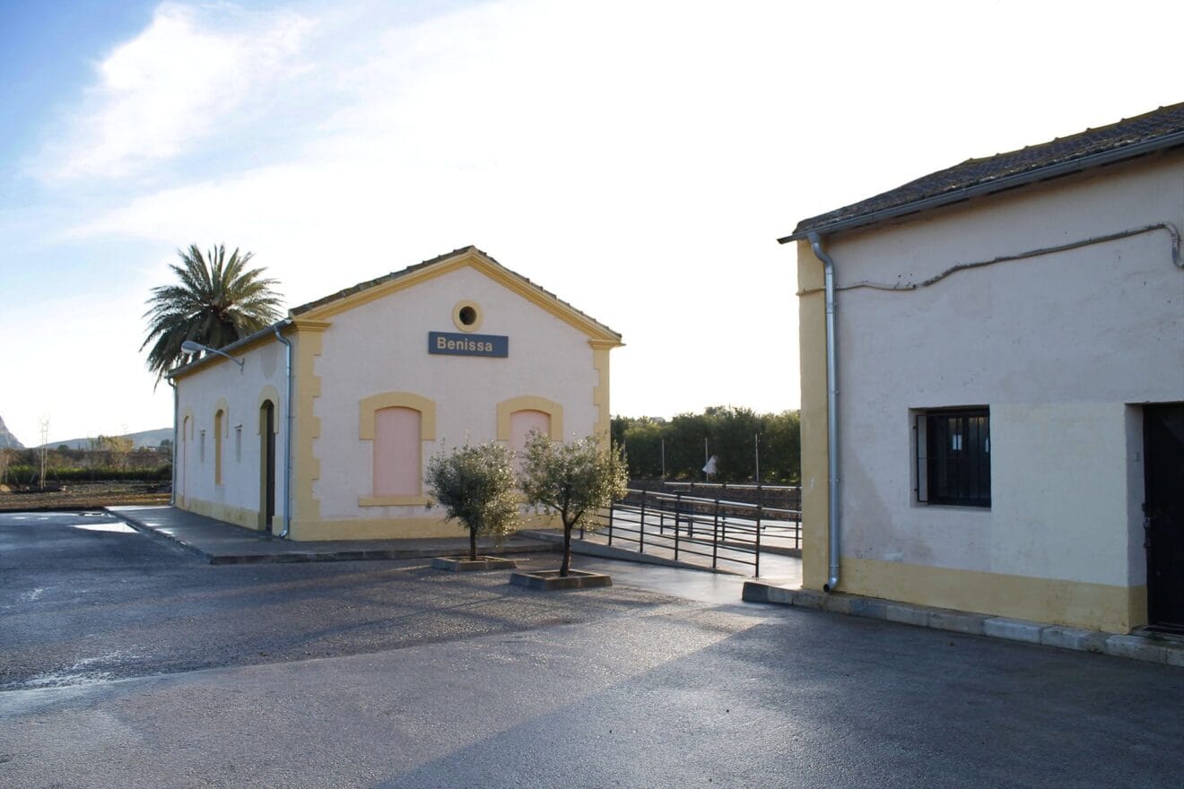 Estación de TRAM en Benissa
